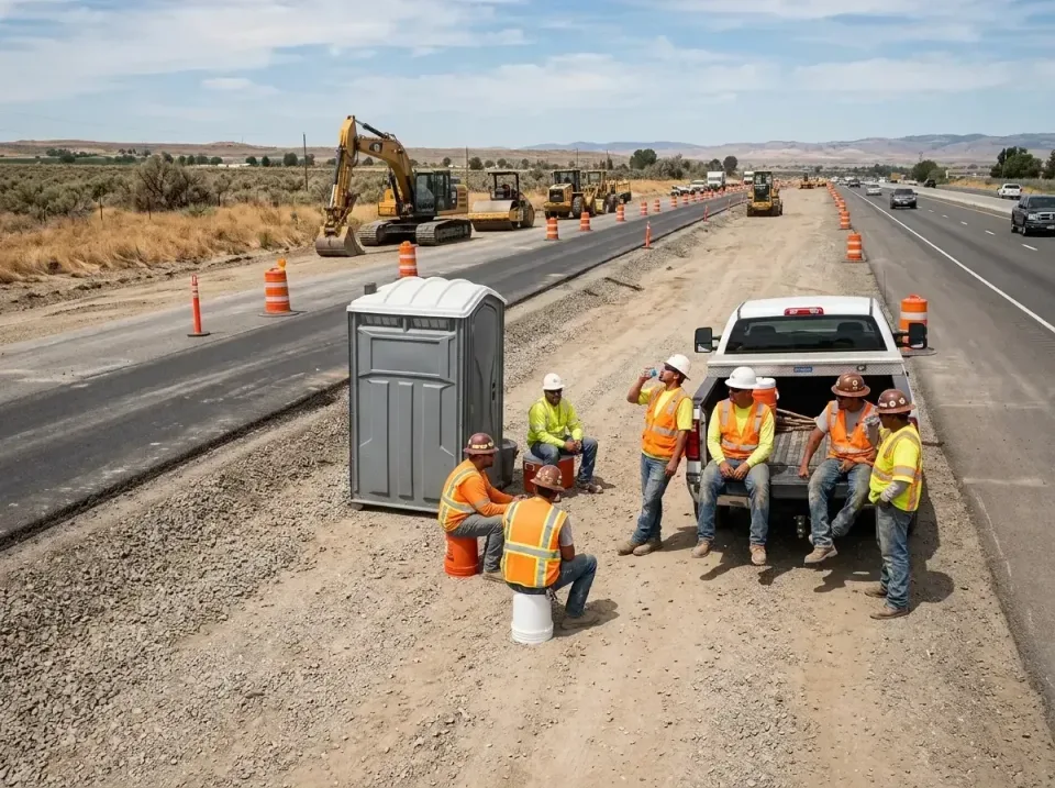 highway-road-construction-crew-007 — frequently asked questions, Porta Potty and Restroom Rentals in Halfway House, PA